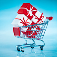 shopping-cart-and-gift